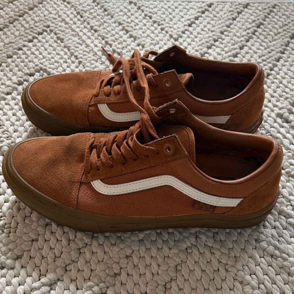 Vans Men's Rust Suede Sneakers